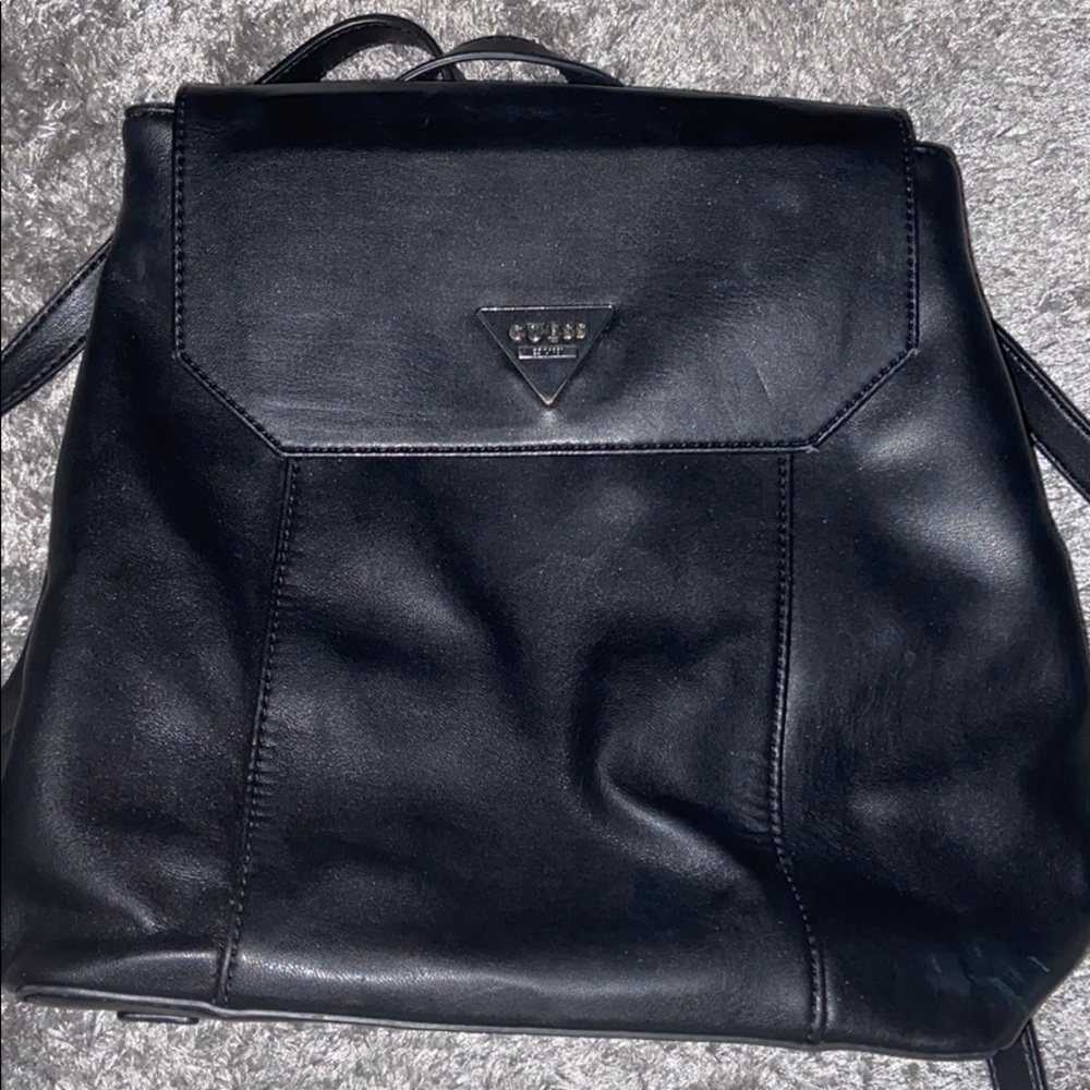 GUESS backpack purse w/ adjustable straps & sides